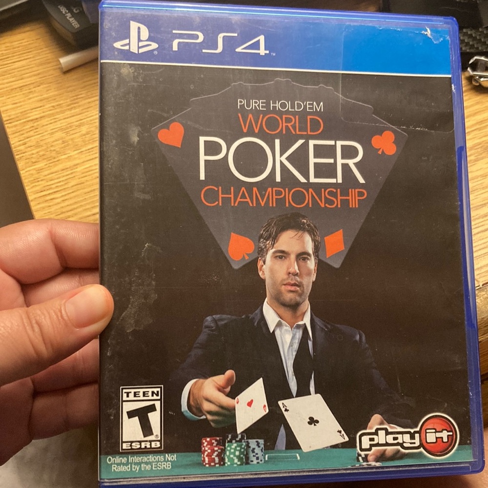 PS4 Pure Hold ‘em World Poker Championship